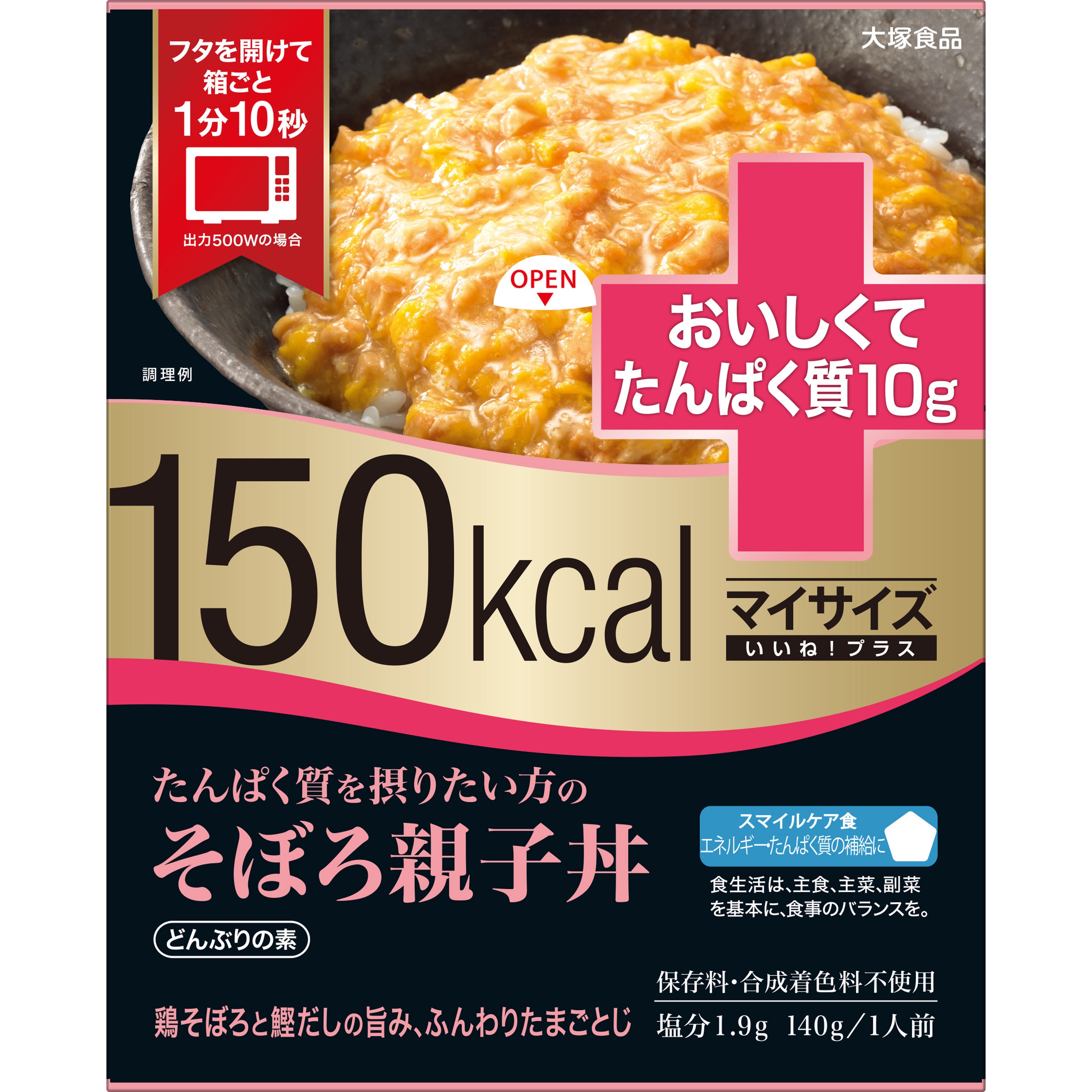 マイサイズ いいね プラス たんぱく質を摂りたい方へ そぼろ親子丼 大塚食品 1個 140g 通販モノタロウ