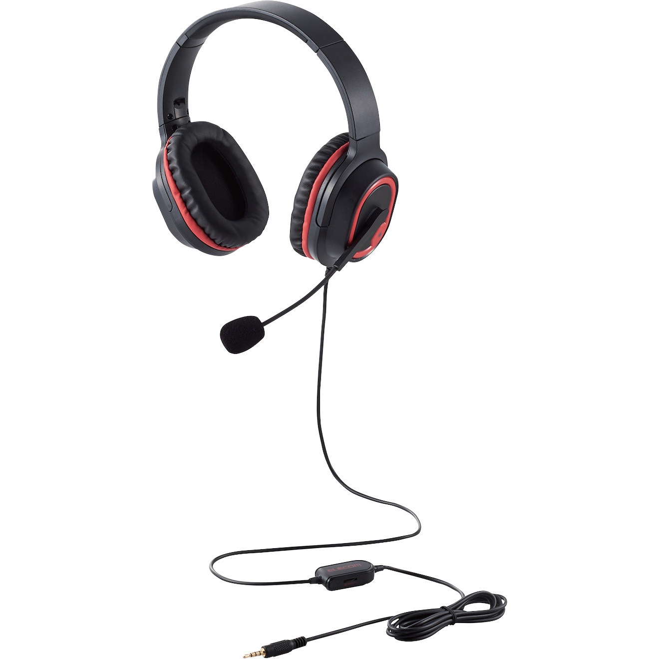HS-G30BK ヘッドホン ヘッドセット マイク付き 有線 Φ3.5mm3極 4極