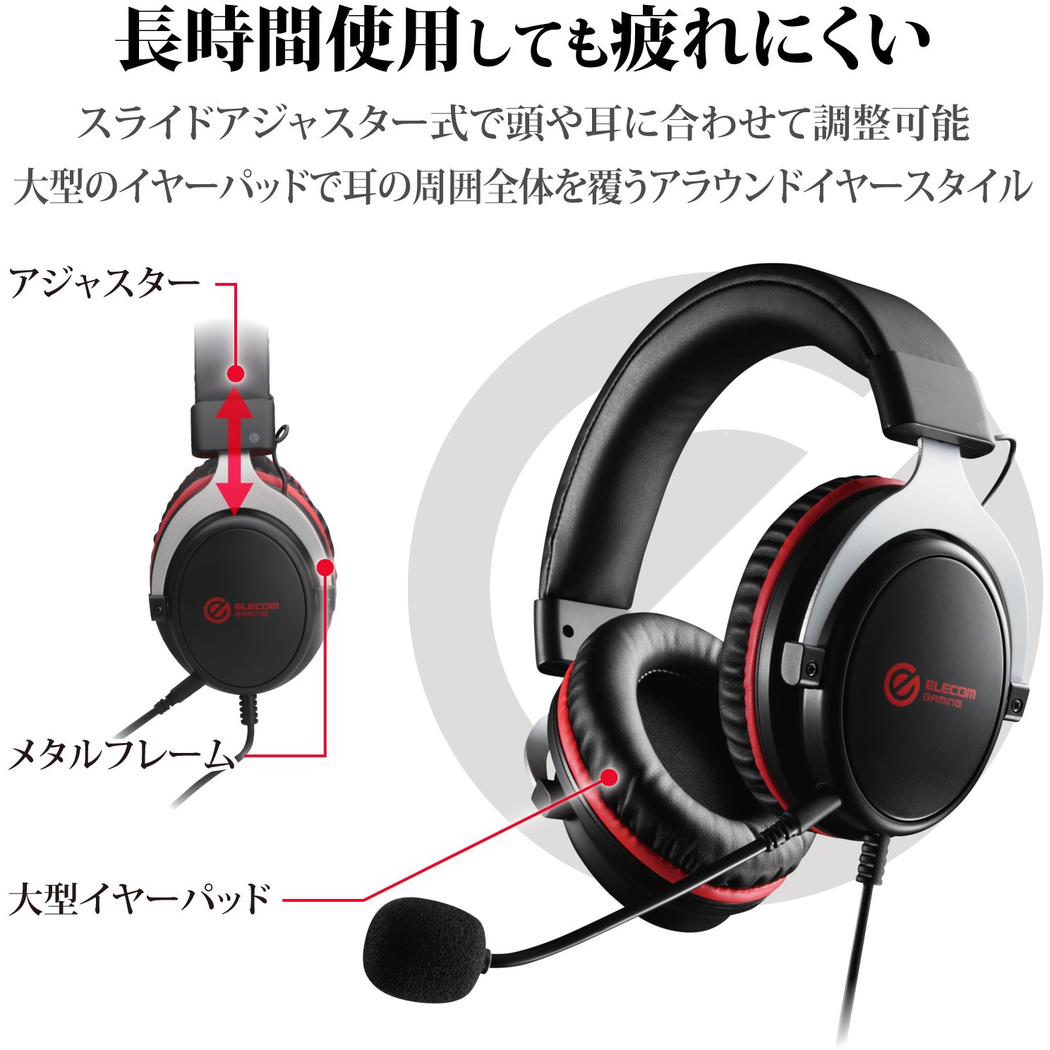 HS-G40BK ヘッドホン ヘッドセット マイク付き 有線 Φ3.5mm3極 4 HS-G40BK ヘッドホン ヘッドセット マイク付き 有線 Φ3.5mm3極 4