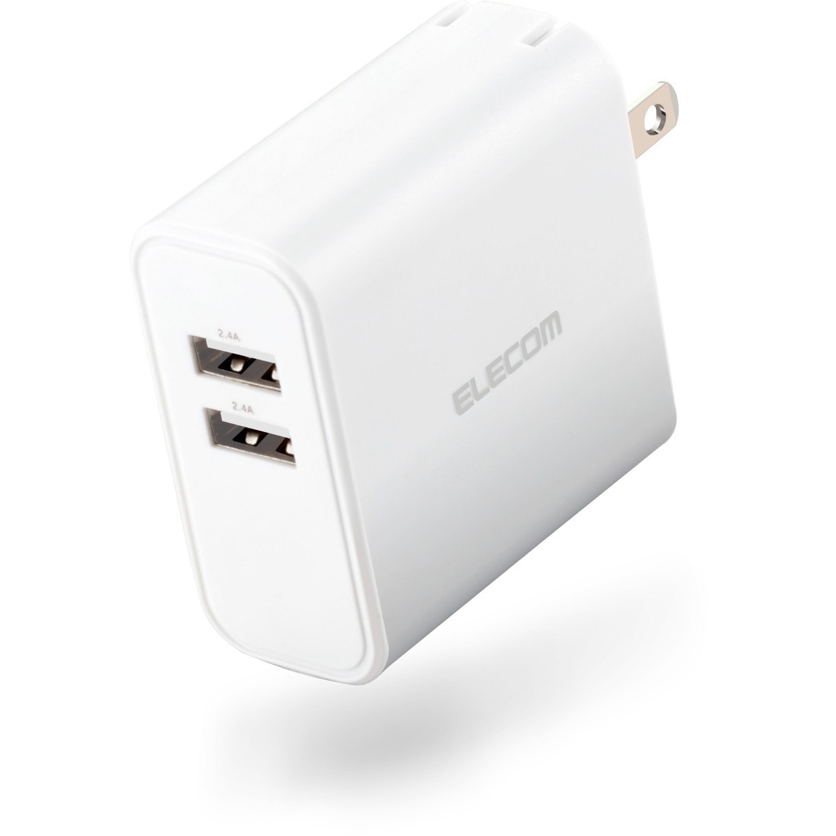 MPA-ACU05WH スマホ充電器 AC充電器 USB×2ポート 急速 2台同時 