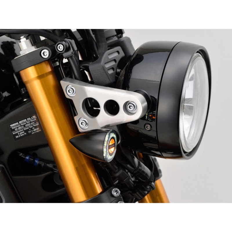 HIGHSIDER LEDホワイトポジションフロントウインカー ロケットブレット 15336 HIGHSIDER LEDホワイトポジション付きフロントウインカー