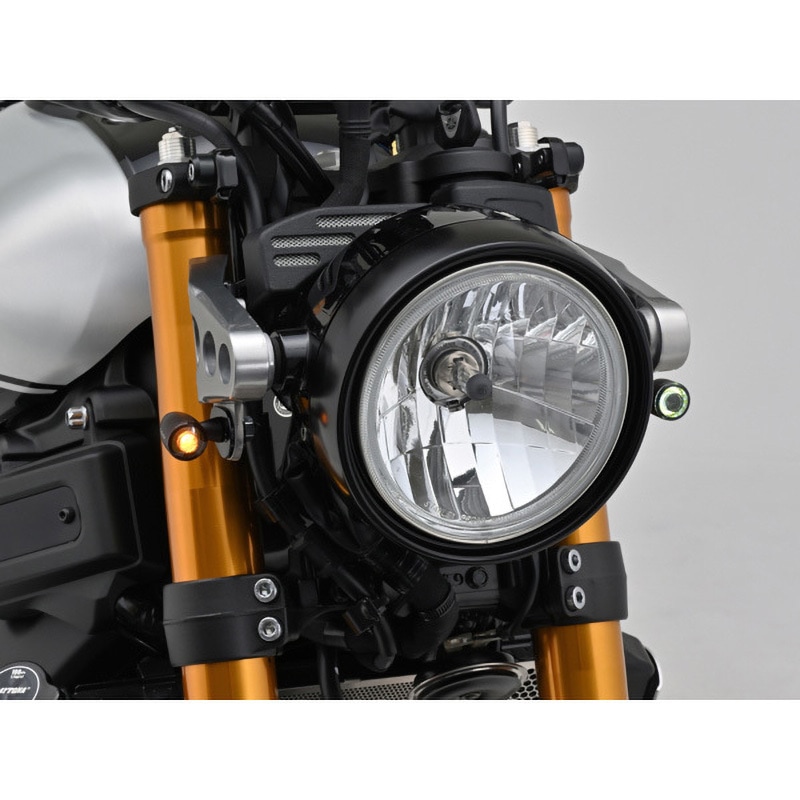 HIGHSIDER LEDホワイトポジションフロントウインカー ロケットブレット 15288 HIGHSIDER LEDホワイトポジション付きフロントウインカー アポロ