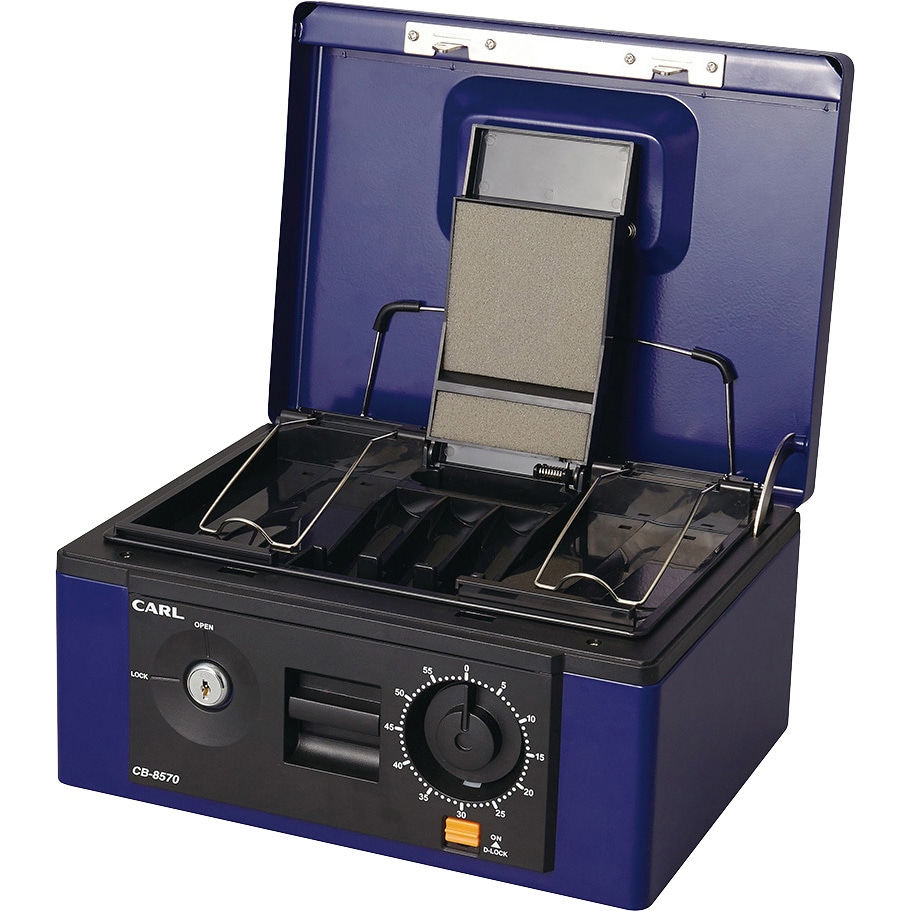 CB-8570 キャッシュボックス カール事務器 収納サイズA5  CB-8570