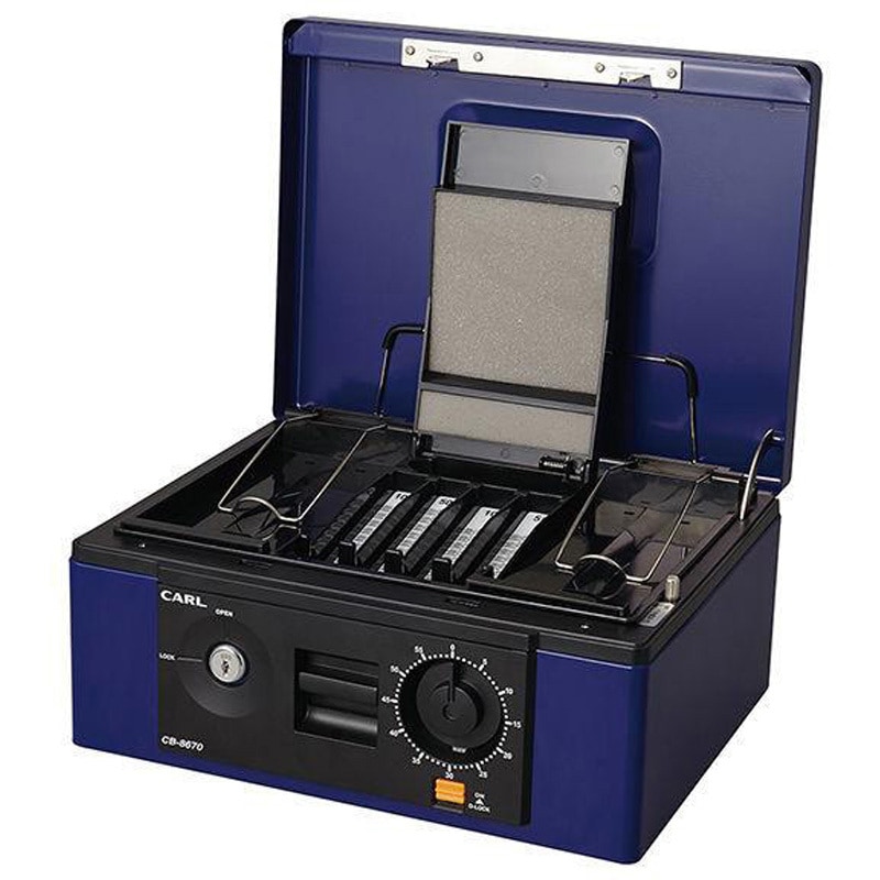 CB-8670 キャッシュボックス カール事務器 収納サイズB5  CB-8670 10,765円