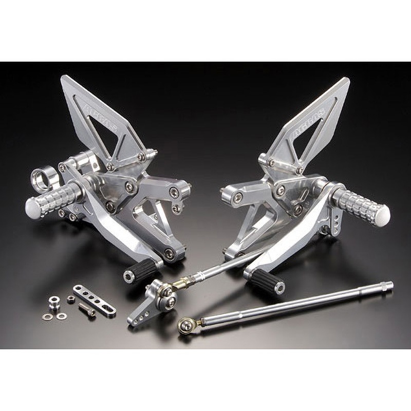 312-266-000 バックステップ [4P] AGRAS シルバー色   312-266-000