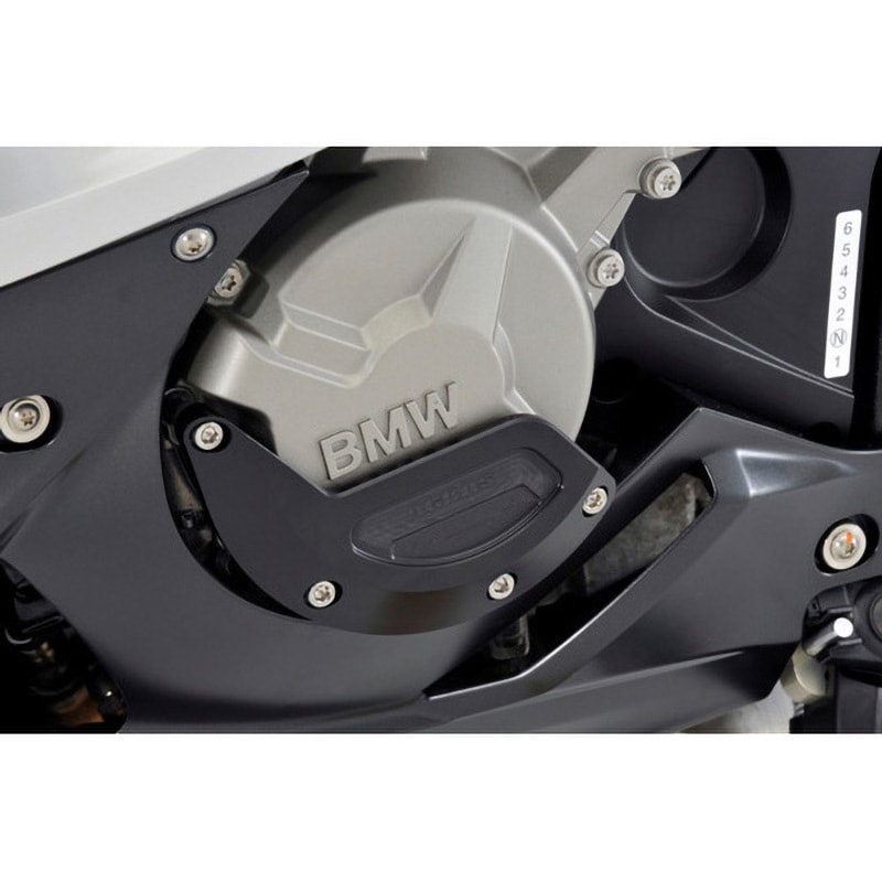 342-701-017SSX アグラス AGRAS レーシングスライダー 5点セットB ロゴ有り 11年以前 S1000RR シルバー/白 JP店 AGRAS S1000RR (-11) 342-701-017SSX Racing Slider, Set of 5, B with