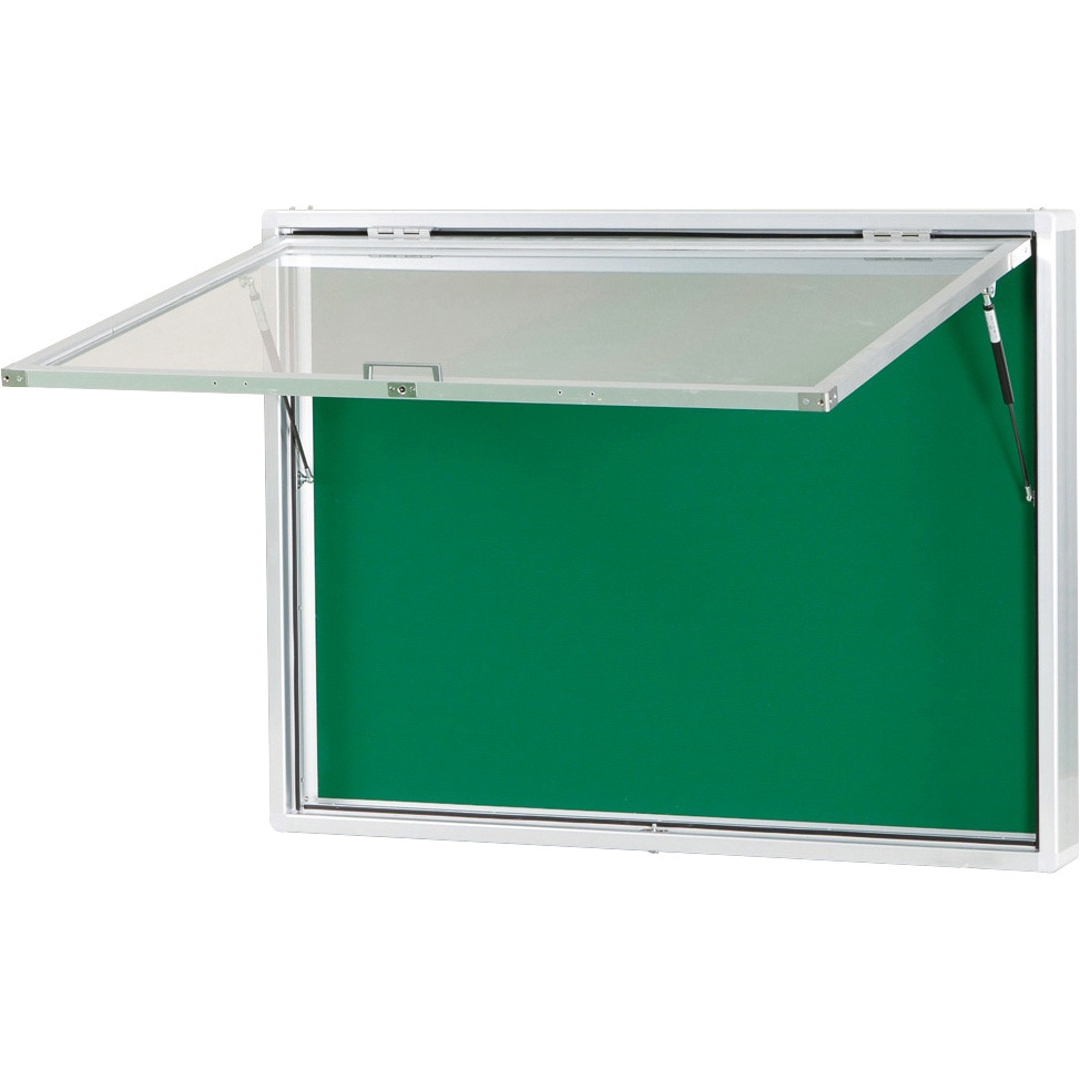 ハネ上げ式屋外用掲示板 エバーグリーン 色番 733 国内在庫 1台 Aku912 733