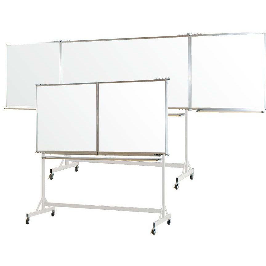 V5H312N 固定式脚付 五面白板(ホワイトボード) 1台 馬印 【通販モノタロウ】