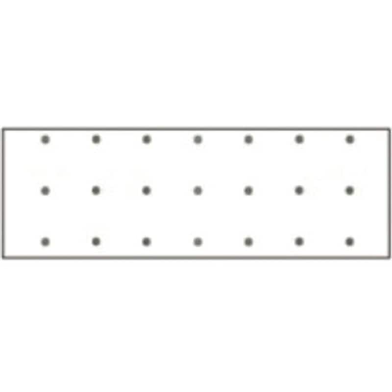 3つ折り衝立 VRR609FW 両面 有孔ボード 三つ折り 三ツ折り 衝立 案内パネル 掲示ボード 間仕切り 可動式 送料無料 インテリア 会場 学校 展示パネル 有孔ボード 3連 アルミ 幅2700×高さ1800mm VRR609FW（商品