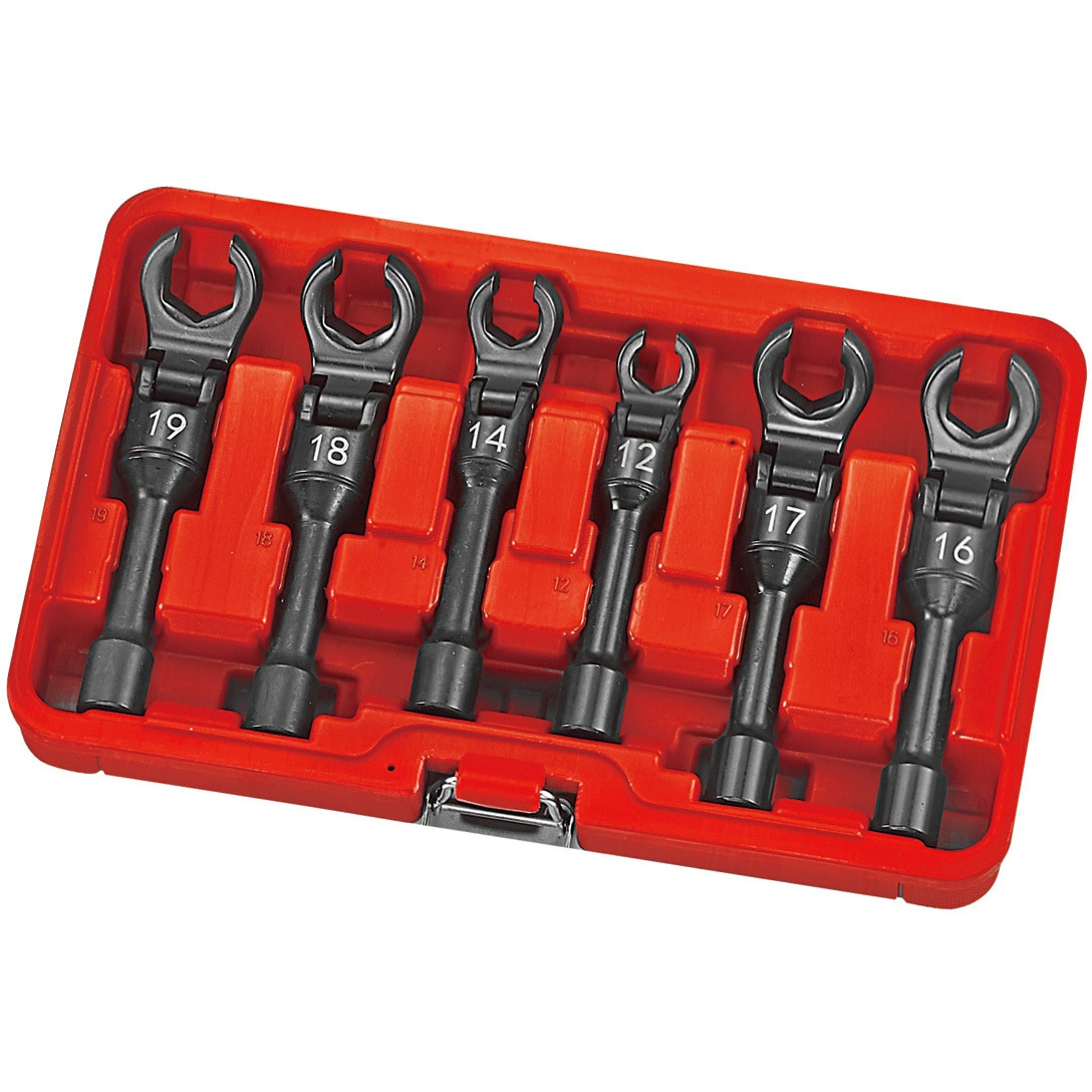 JTC6707 6PCS フレキシブルオープンエンドレンチセット 1個 JTC 【通販