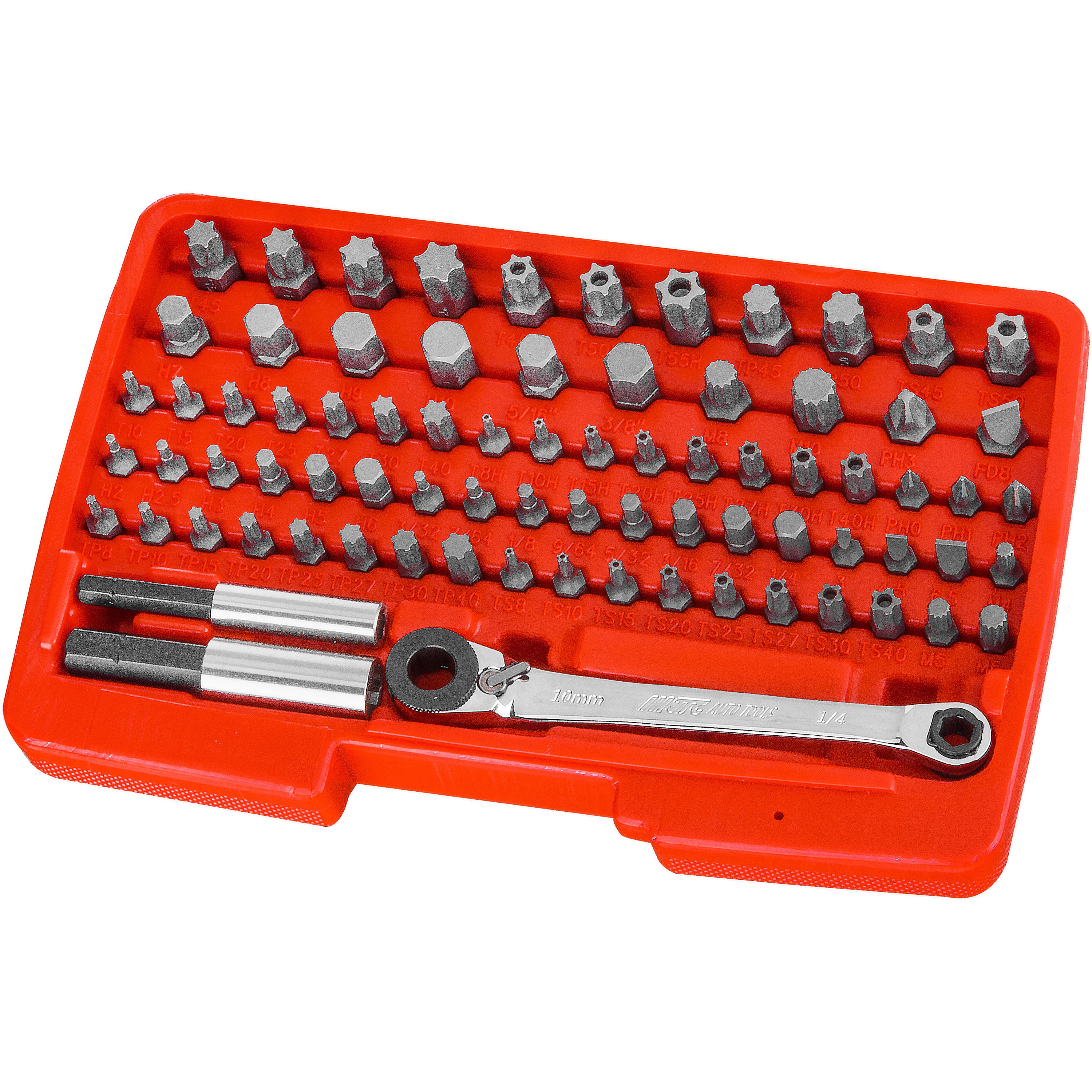 JTC7801 78PCS ダブルエンドミニラチェットビットセット 1個 JTC