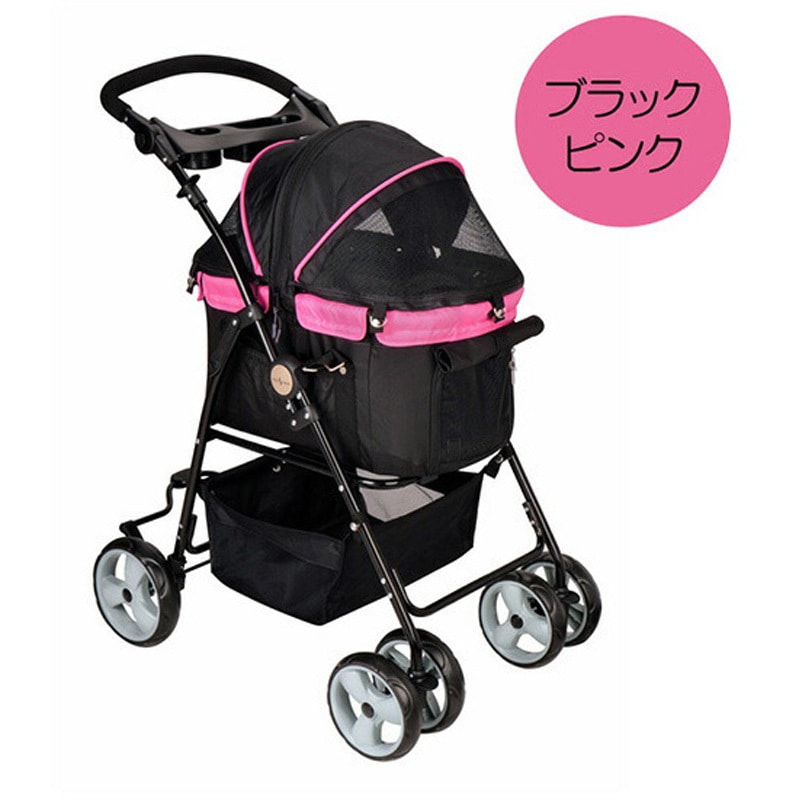 ピンクのペットカート おでかけカートFit ピンク│マルカンの