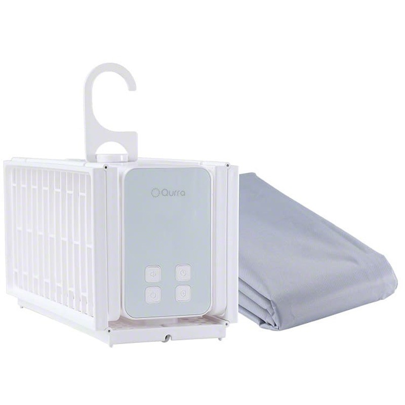 Qurra ぽけどらい さっと 乾燥機 小型 衣類乾燥機 3R-HCD02WT 3R-HCD02 Qurra 衣類乾燥機 ぽけどらい さっと 1個 スリーアール