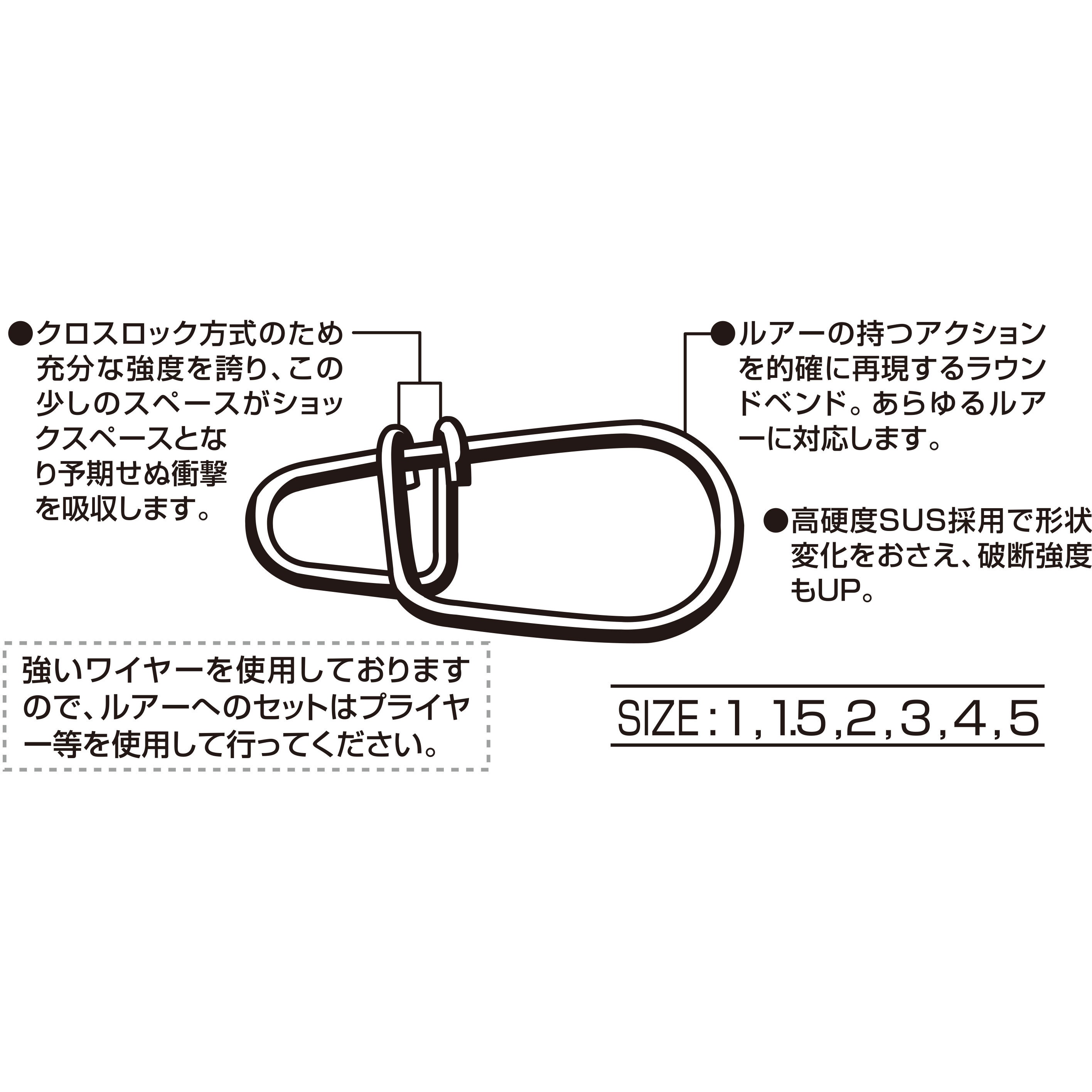 エッグさん専用 1 DECOY Egg Snap(エッグスナップ) SN-3 カツイチ 色NS BLACK 7個入