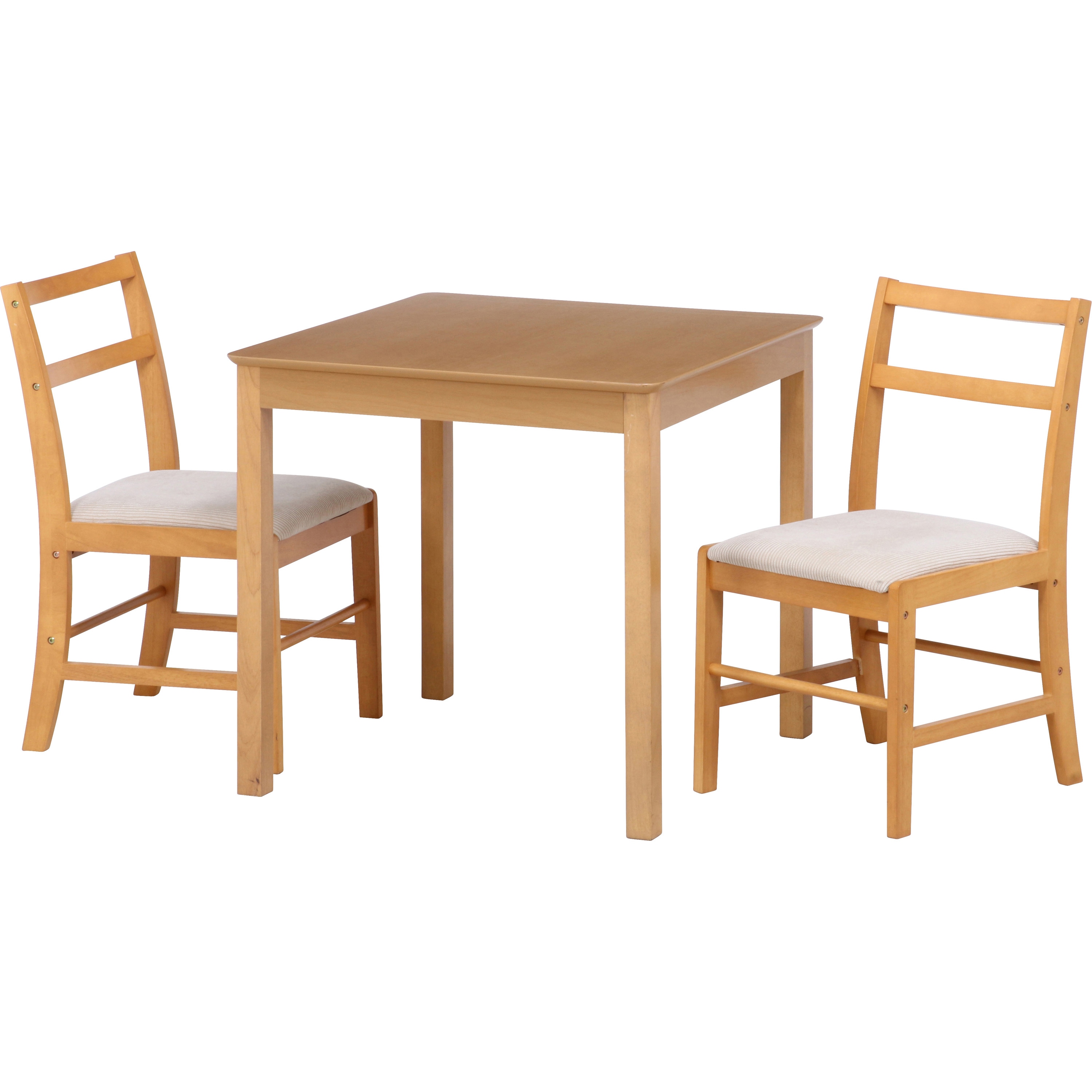 93003 ダイニングテーブル モルト 不二貿易 四角 ナチュラル色 高さ