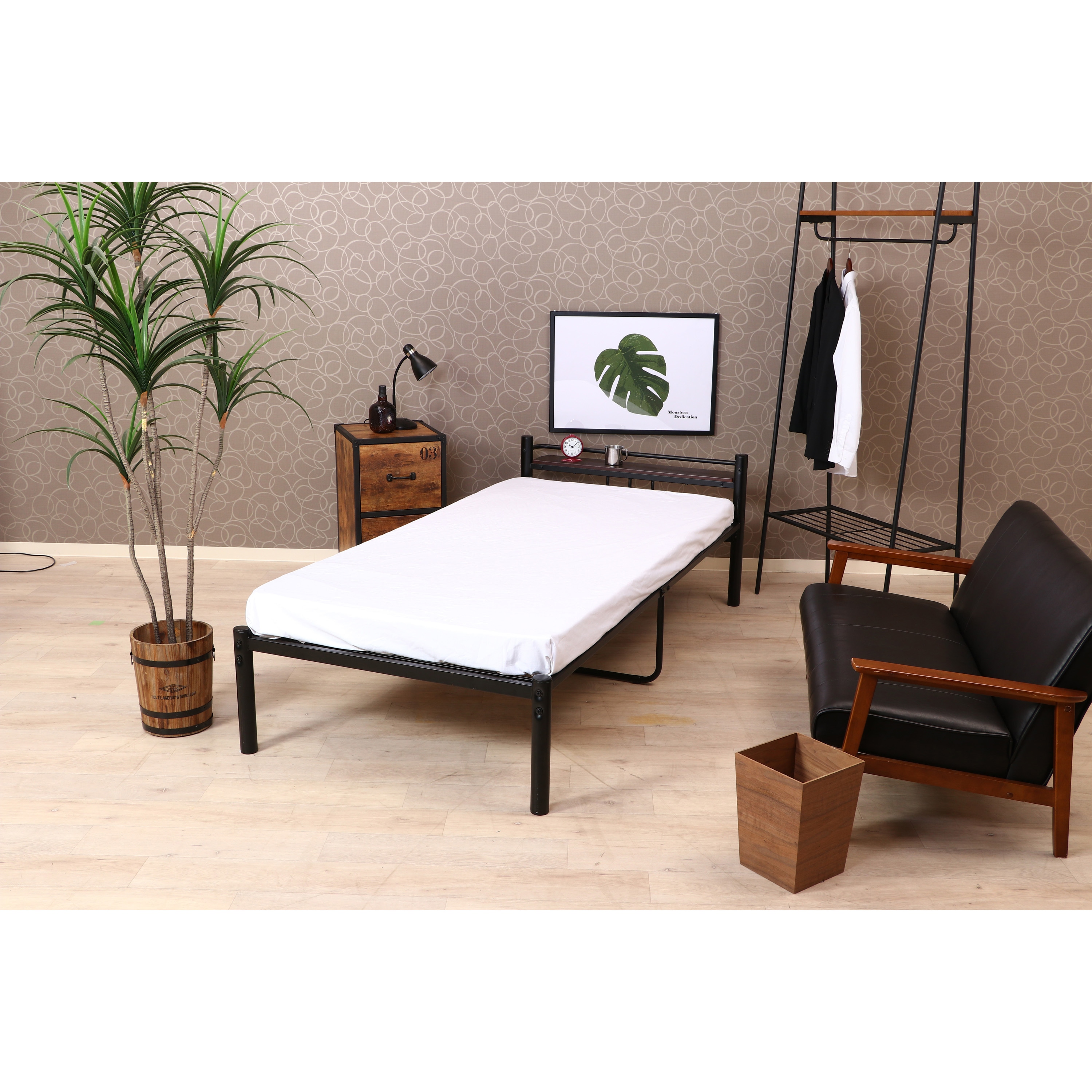 14748 宮付 シングルベッド タンテ 1台 不二貿易 【通販モノタロウ】