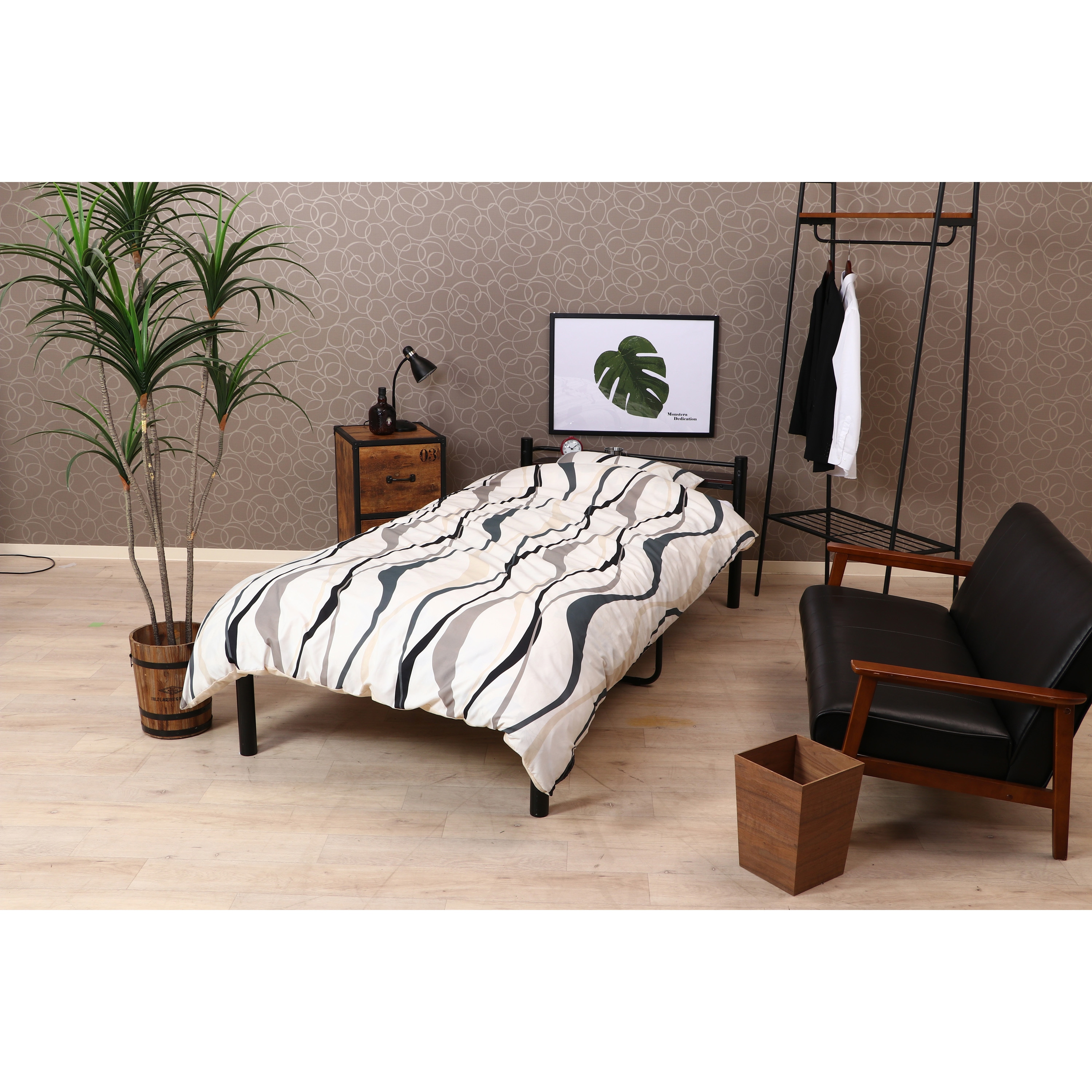 14748 宮付 シングルベッド タンテ 1台 不二貿易 【通販モノタロウ】