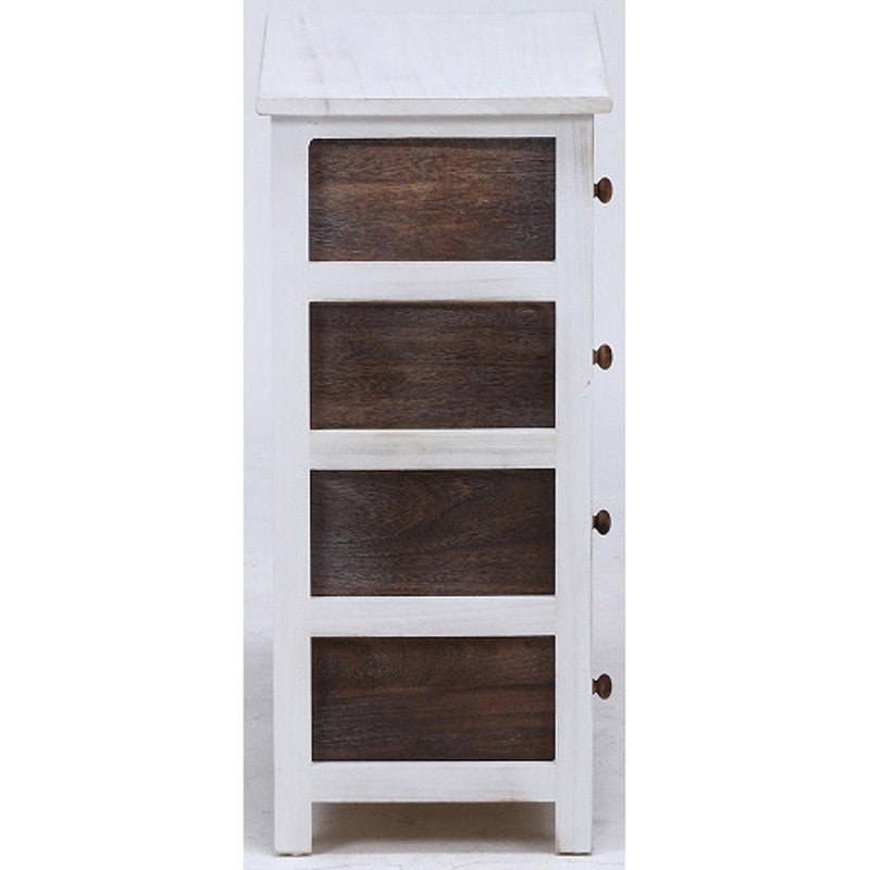 38046 アンティークチェスト 4段 ミッシェル2 不二貿易 高さ