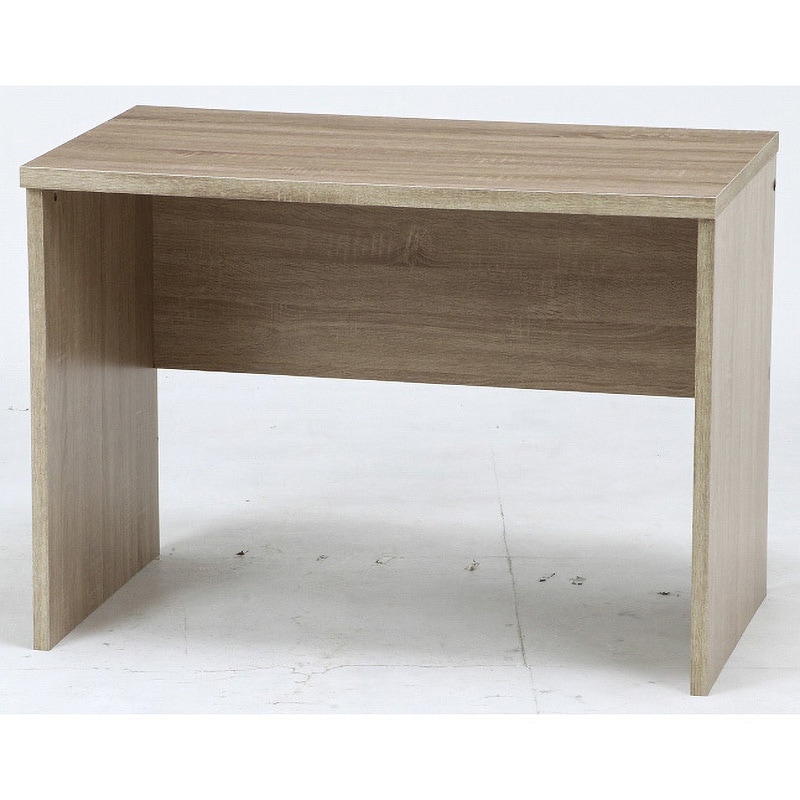 99256 デスク2点セット 不二貿易 幅1010mm 材質:木 ホワイトオーク色