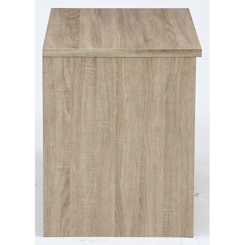 99256 デスク2点セット 不二貿易 幅1010mm 材質:木 ホワイトオーク色