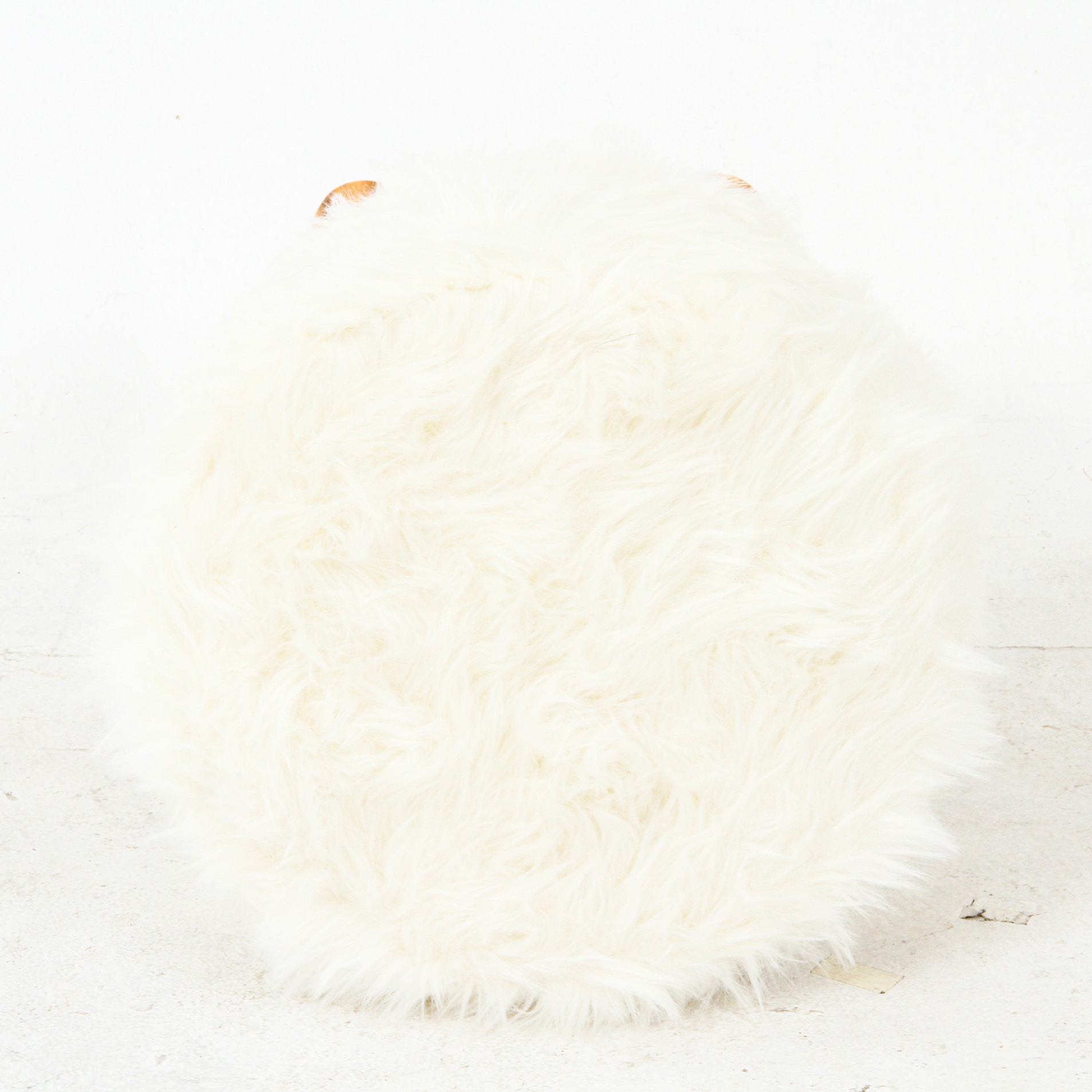 83292 フェイクファースツール 1台 不二貿易 【通販モノタロウ】