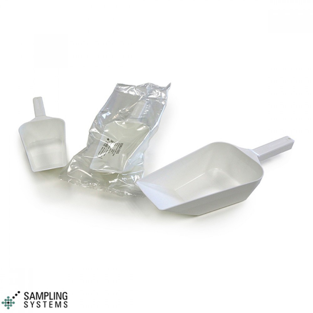 9286H-50S 【滅菌】カップ型スコップ PS 二重袋 サンプリングシステムス(Sampling Systems) 容量50mL  1箱(50個) 9286H-50S 43,537円