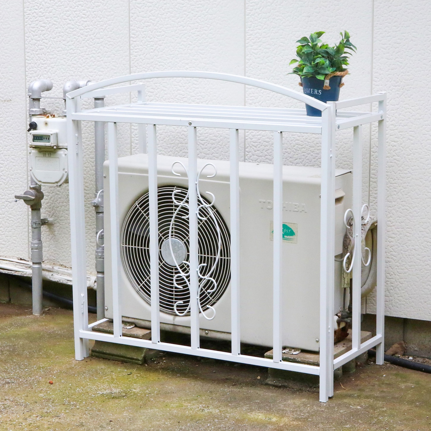 37270 室外機カバースチール 1台 不二貿易 【通販モノタロウ】