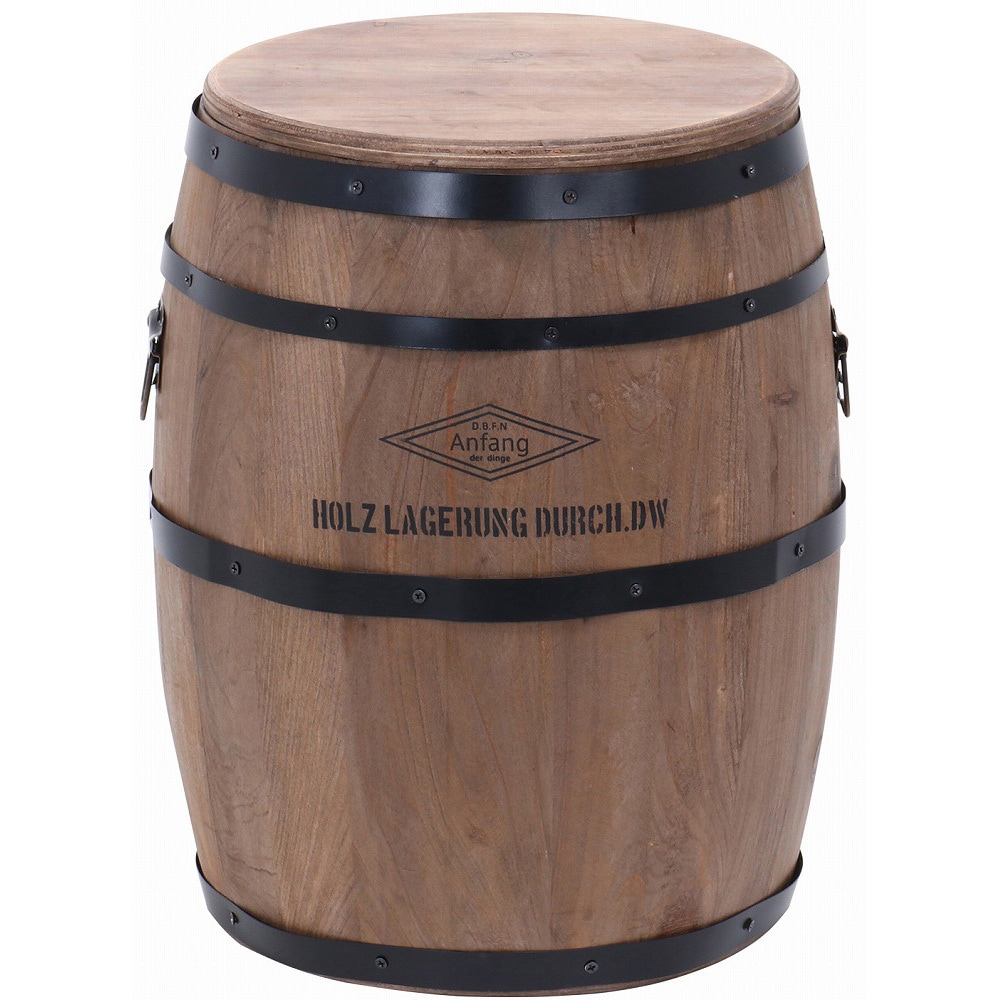 樽 樽型 チェア スツール 椅子 No.1 31882 樽型スツール 1台 不二貿易 【通販モノタロウ】