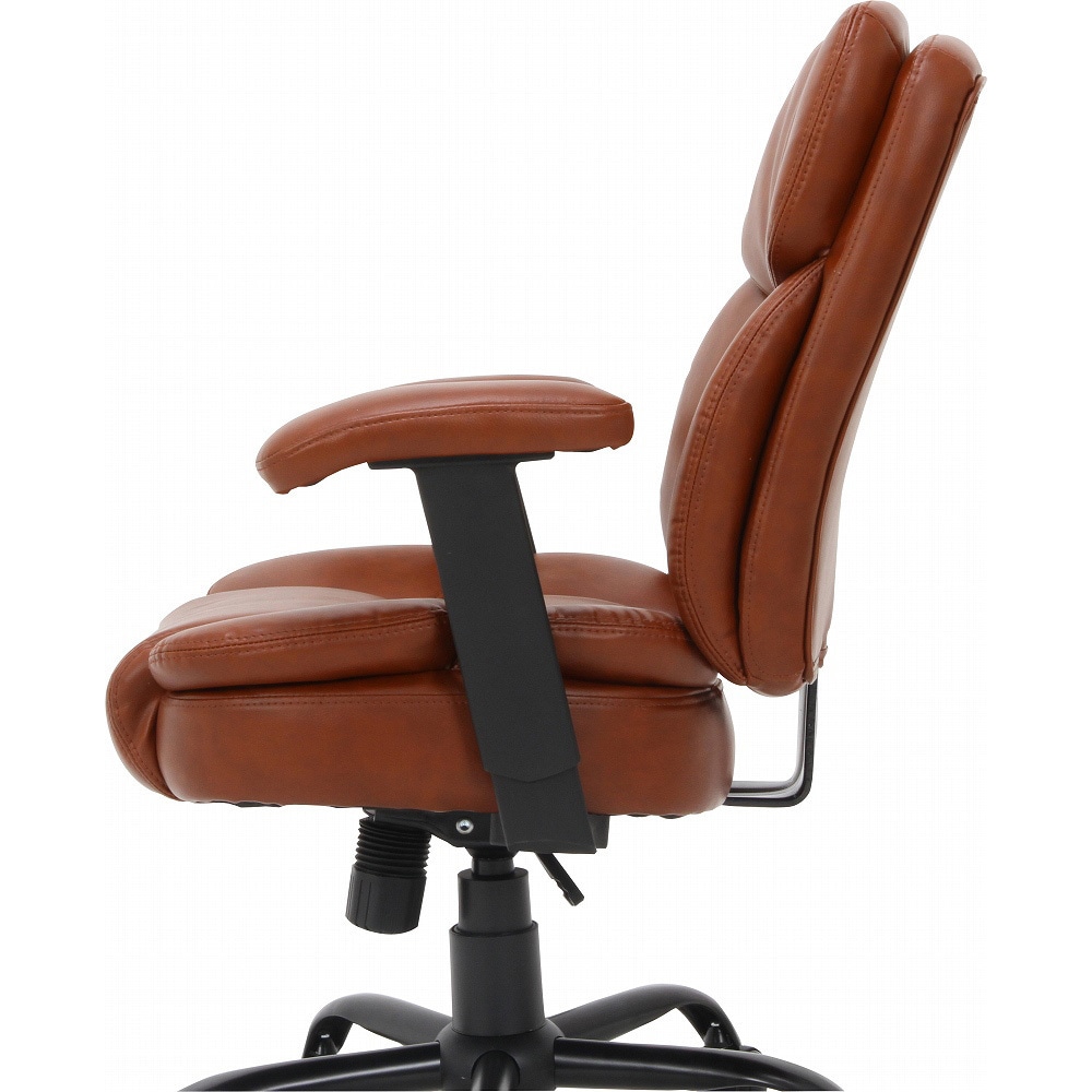 58820 PUプレジデントチェアーマンチェスター 不二貿易 肘掛あり 高さ