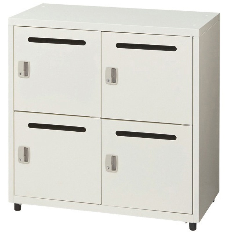 USS-2L(WH) OA収納家具 スチールストレージ YAMAZEN(山善) ホワイト色