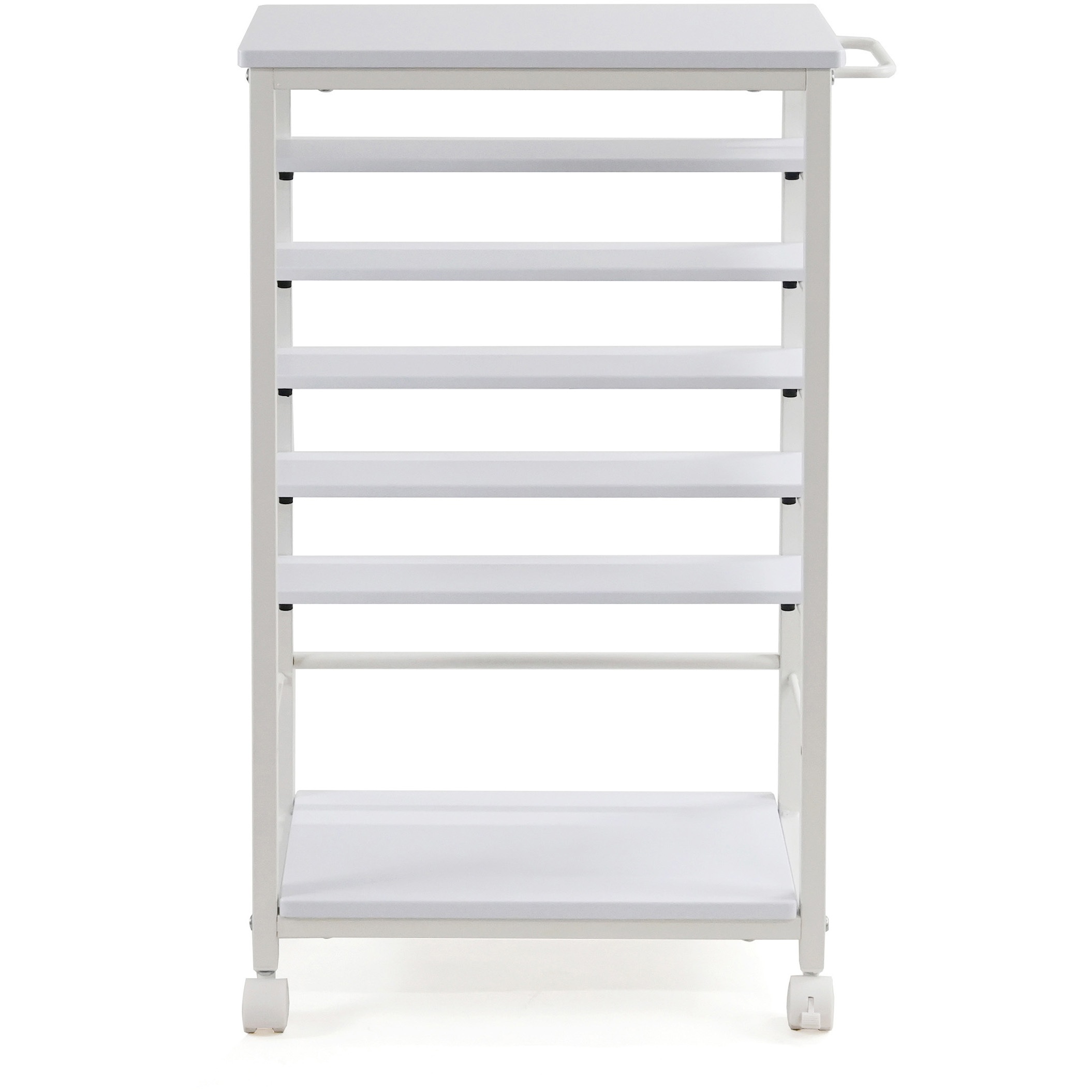 KW-2585 WH スリム収納ワゴン 1台 フクダクラフト 【通販モノタロウ】