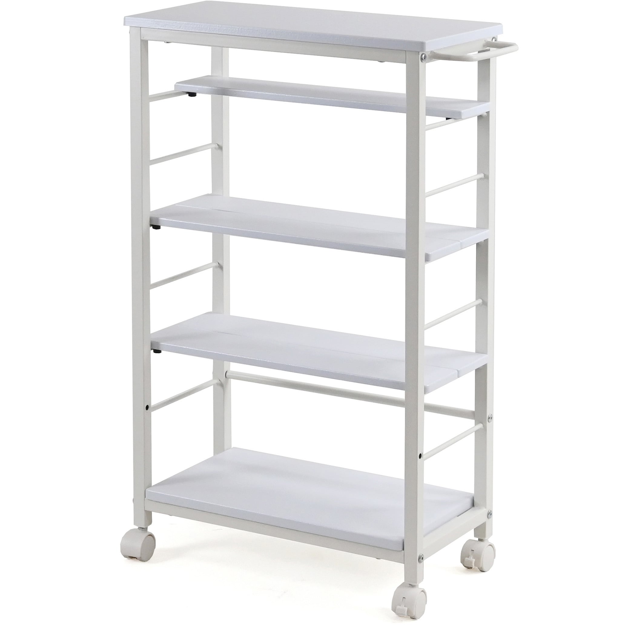 KW-2585 WH スリム収納ワゴン 1台 フクダクラフト 【通販モノタロウ】