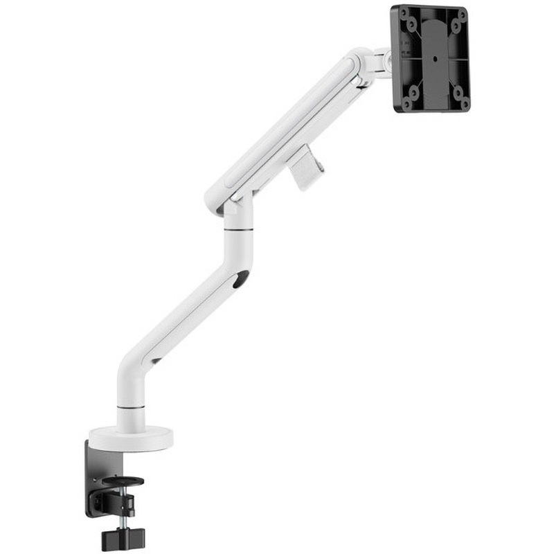 AS-MABM02-WH メカニカルスプリング式 液晶モニターアーム シングル ARCHISS 荷重(kg):3～9まで クランプ方式 デスク取付 ホワイト色  AS-MABM02-WH