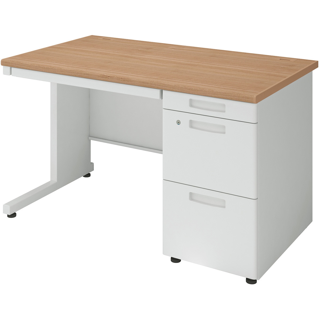 TKG-D127SAWMP2N INVENT 片袖デスク(配送・組立サービス付き) コクヨ 組立・設置・取付 高さ700mm幅1200mm奥行700mm  TKG-D127SAWMP2N