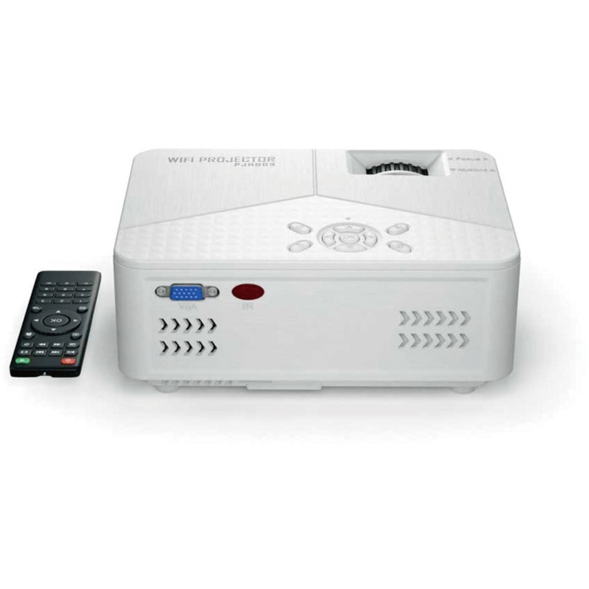 MS-PJHD03B WH LEDプロジェクター3 with mini-rtipod エアリア