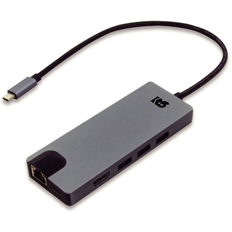 RS-UCHD-PHL4 USB Type-C マルチアダプター(4K60Hz・PD対応・30cmケーブル) 1個 ラトックシステム 【通販モノタロウ】