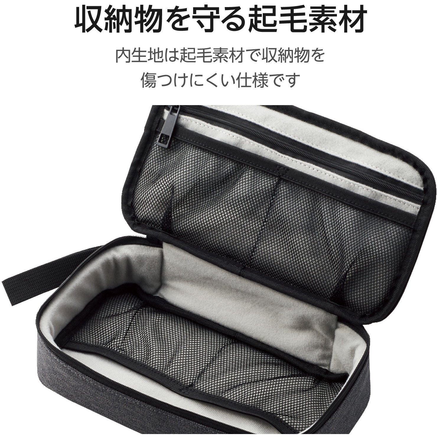 BMA-F01XBK ガジェットポーチ トラベルポーチ バックインバック 旅行