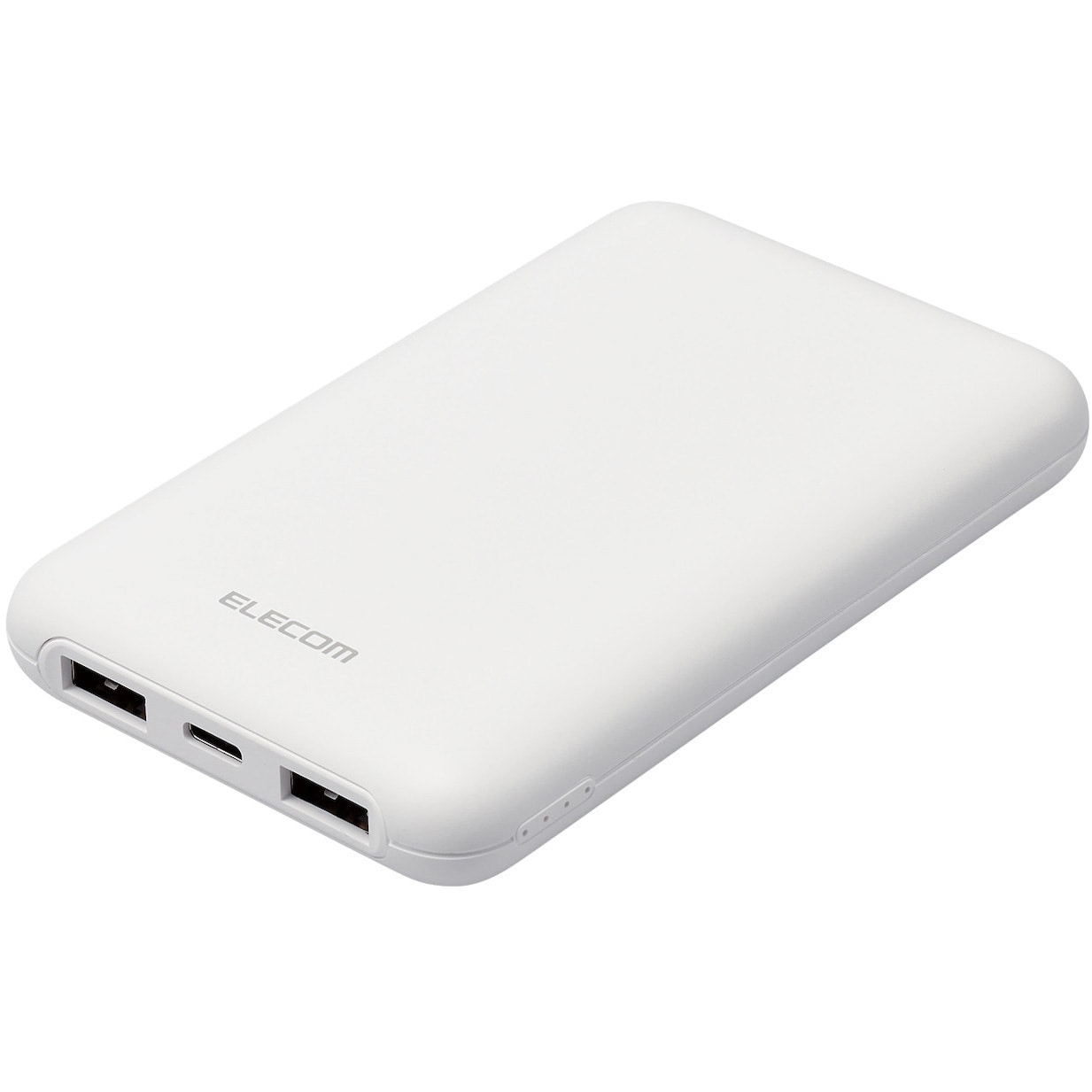 EC-C11WH モバイルバッテリー 10000mAh 大容量 軽量 小型 PD 最大20W 入出力(Type C×1) 出力(USB A×2)  エレコム ホワイト色 EC-C11WH - 【通販モノタロウ】