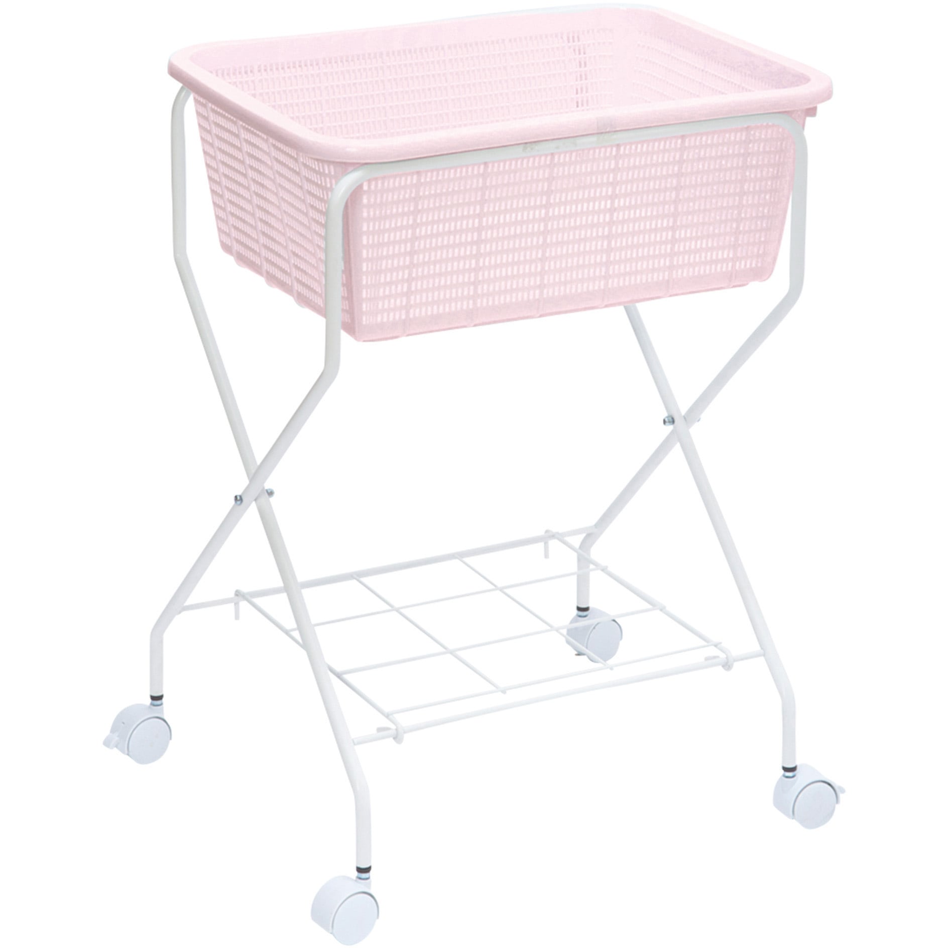 00240518 スタンド付脱衣かご ハイリフト 三和製作所 幅43.5cm