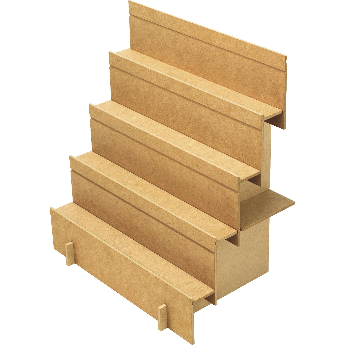 44-5850 組立式木製飾り棚 2Way (組み立て簡単!) 1台 ORIGINAL WORKS