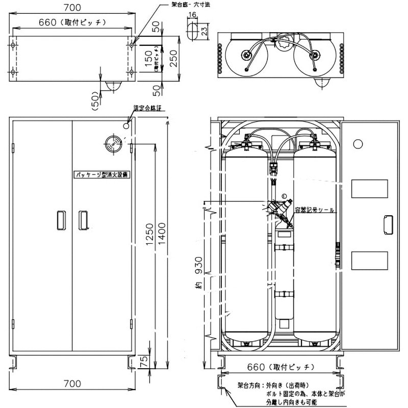 スーパーボックス(パッケージ型消火設備)