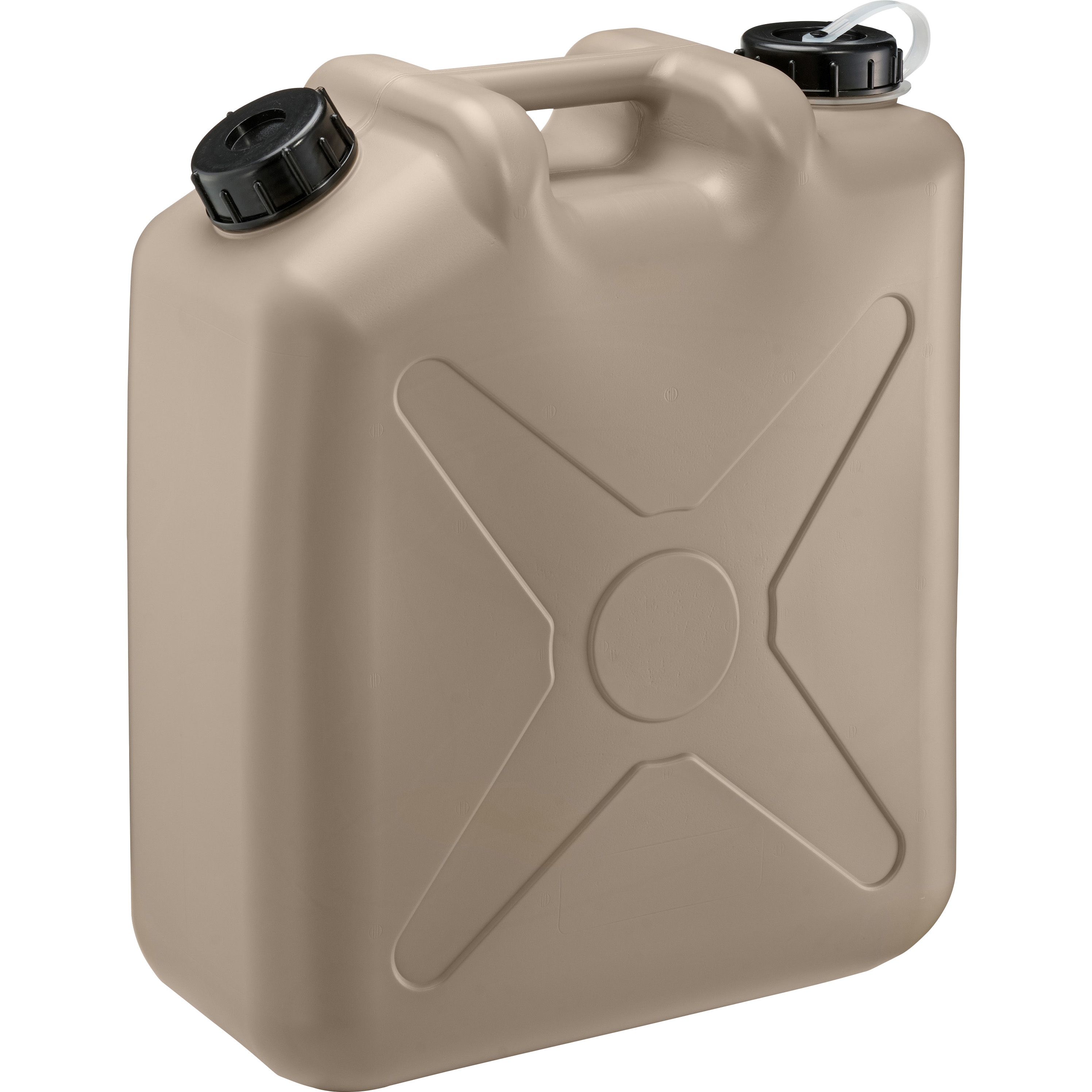 0207LS 扁平缶20L カラー容器(ノズルなし) 1個 瑞穂化成工業