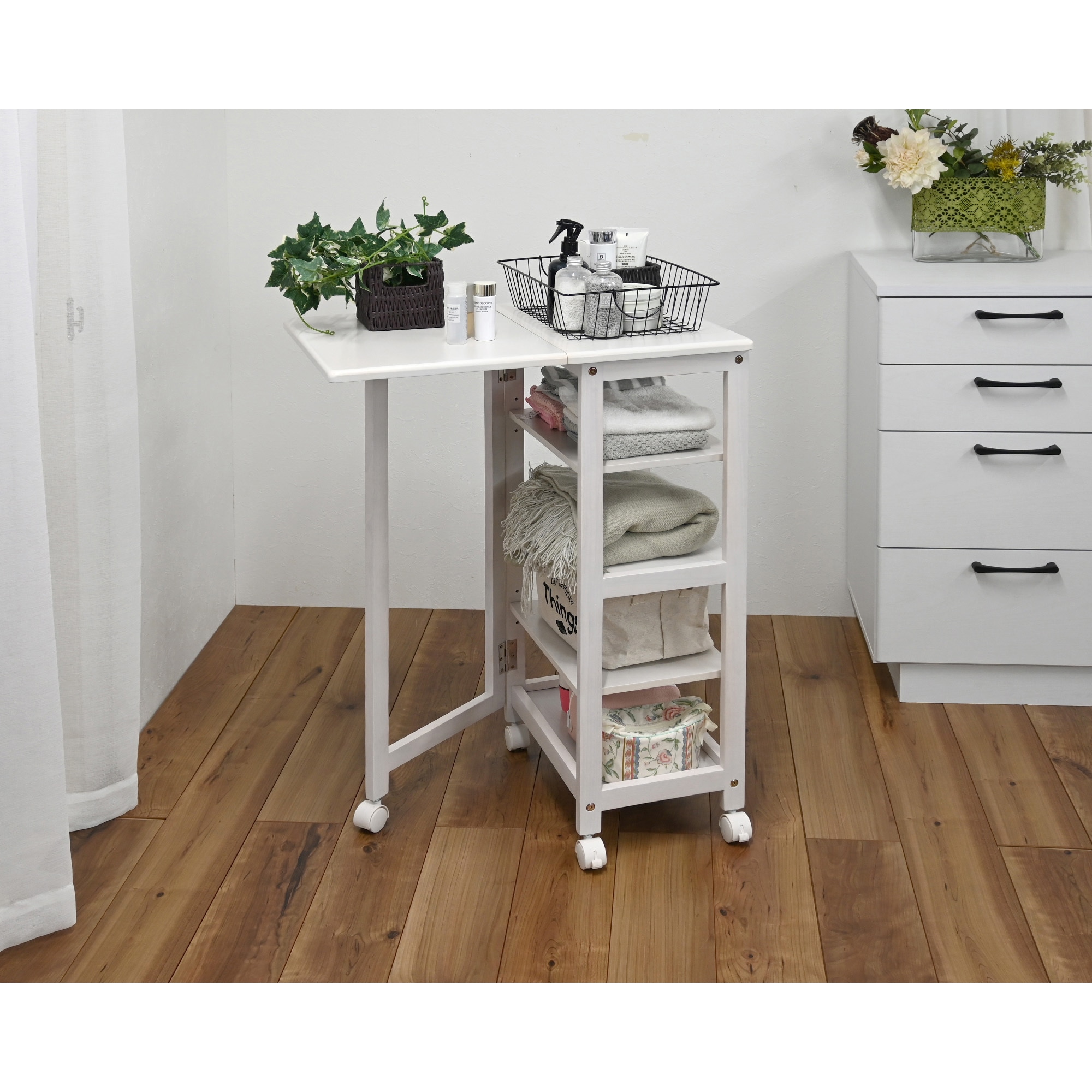 KW-6585 WH 片バタワゴン フクダクラフト ホワイト色 KW-6585 WH