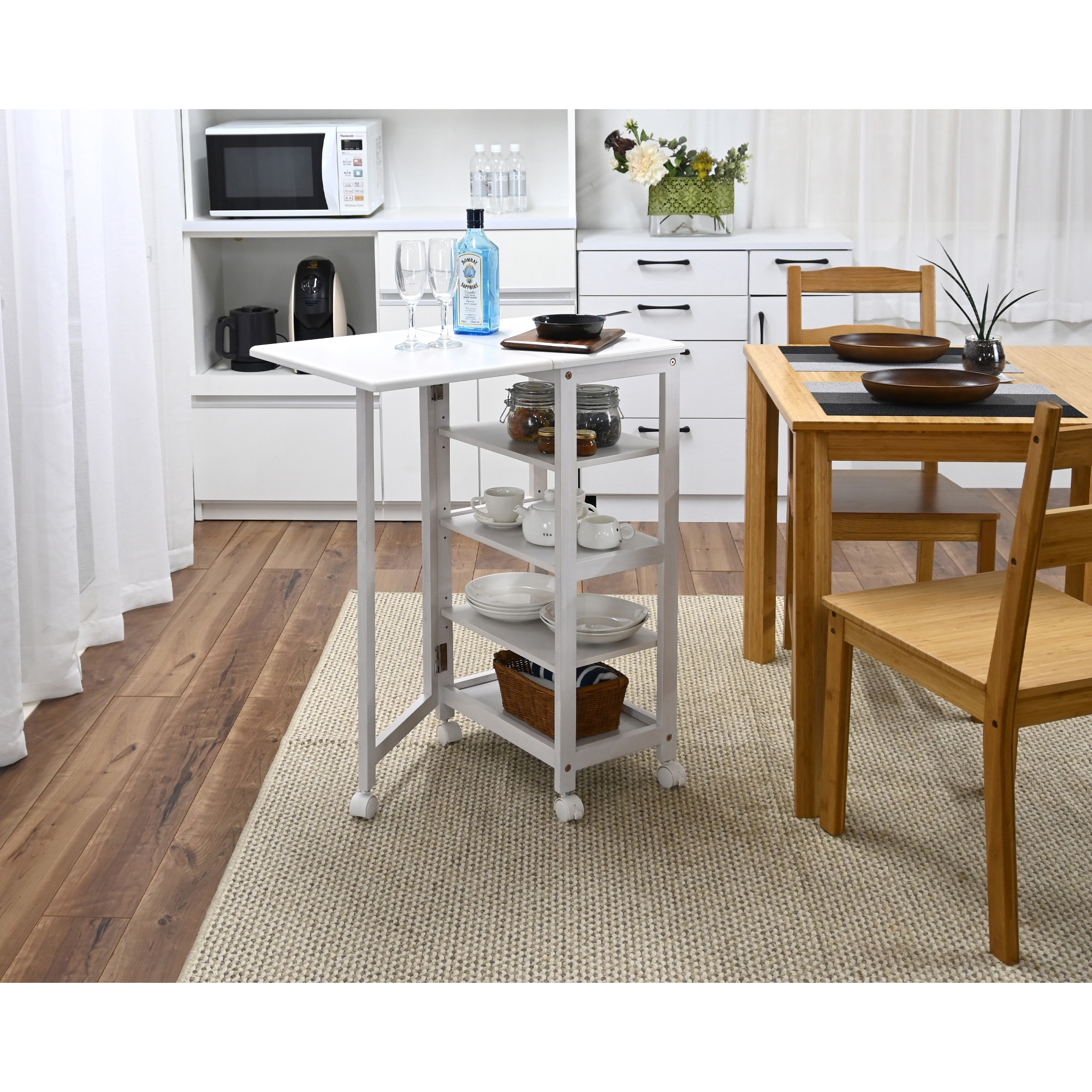 【新品・送料無料】【日本製】Ｎｅｗ両バタワゴン（ホワイト／ブラウン） 楽天市場】New 両バタワゴン ブラウンの通販