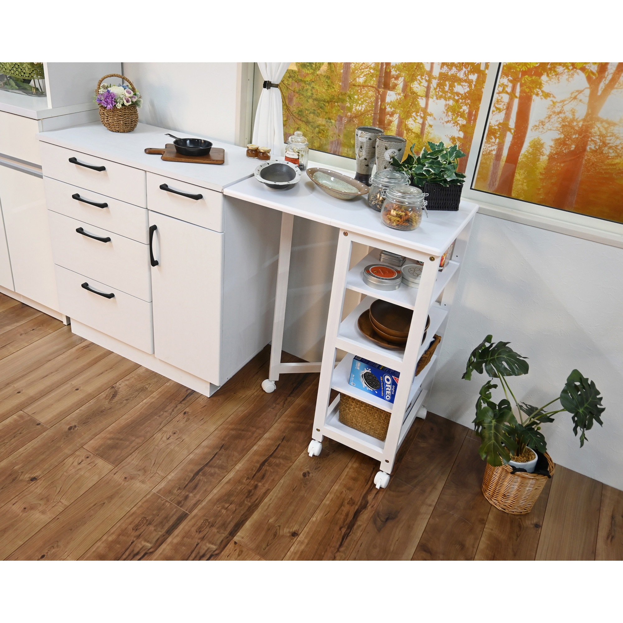 【新品・送料無料】【日本製】Ｎｅｗ両バタワゴン（ホワイト／ブラウン） 楽天市場】New 両バタワゴン ブラウンの通販