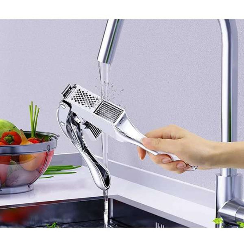 F21068 フェリオ ニンニク生姜プレススライサー 富士商 寸法40×210