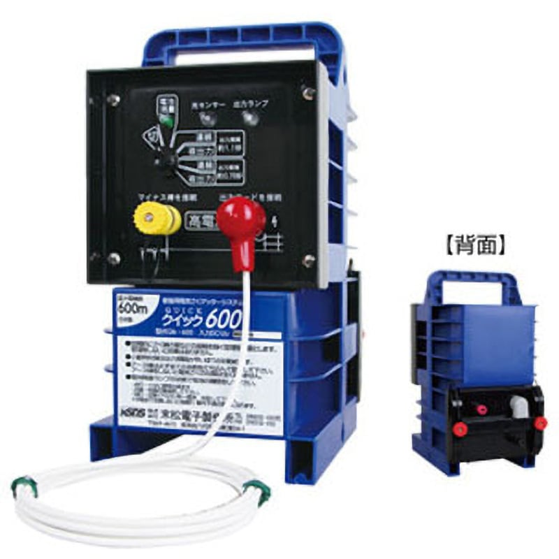 末松電子電気柵装置DAC-20 AC 100V/DC12V兼用獣害対策に 末松電子製作所 電気柵(電柵)単相100V/DC12V兼用 DAC-20[屋内設置