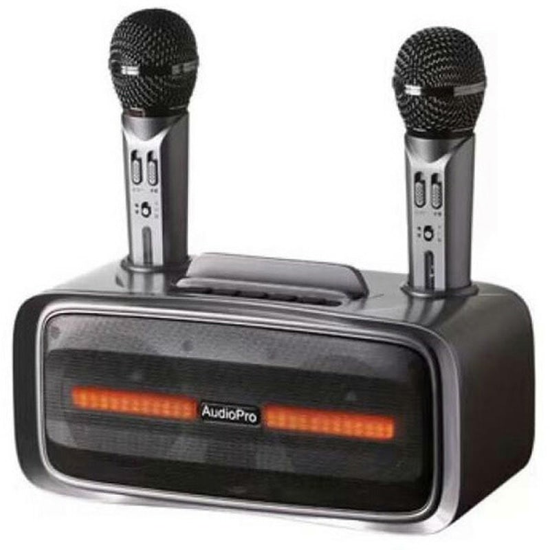 ST-2028BT ワイヤレスカラオケ テレビスピーカーセット マイク2本付き