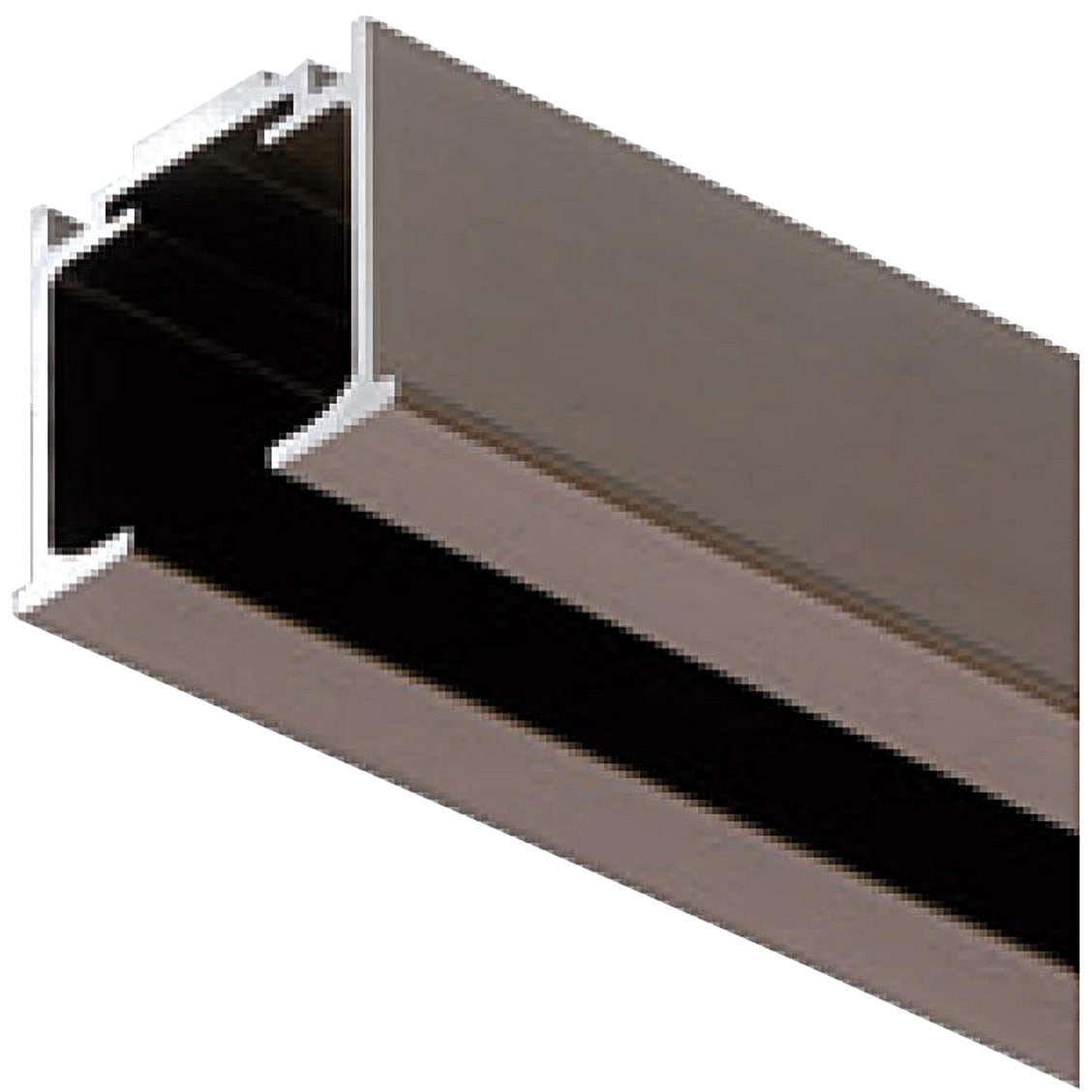 HR-136 HRシステム 上部レール 戸袋側 アトムリビンテック アルミ押出し材 全長3600mm