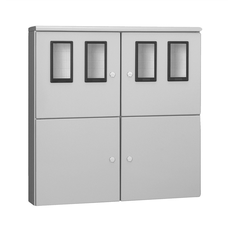 河村（カワムラ） ステンレス製塗装付屋外引込計器盤用キャビネット